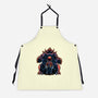 Encounter In The Castle-Unisex-Kitchen-Apron-glitchygorilla