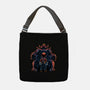 Encounter In The Castle-None-Adjustable Tote-Bag-glitchygorilla