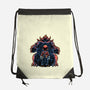 Encounter In The Castle-None-Drawstring-Bag-glitchygorilla