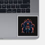 Encounter In The Castle-None-Glossy-Sticker-glitchygorilla