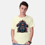 Encounter In The Castle-Mens-Basic-Tee-glitchygorilla