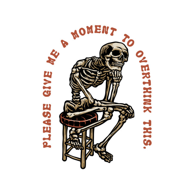 A Moment To Overthink-Womens-V-Neck-Tee-glitchygorilla