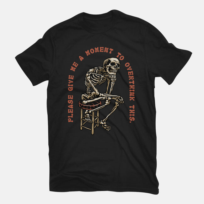 A Moment To Overthink-Womens-Basic-Tee-glitchygorilla