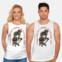 A Moment To Overthink-Unisex-Basic-Tank-glitchygorilla