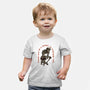 A Moment To Overthink-Baby-Basic-Tee-glitchygorilla