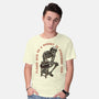 A Moment To Overthink-Mens-Basic-Tee-glitchygorilla