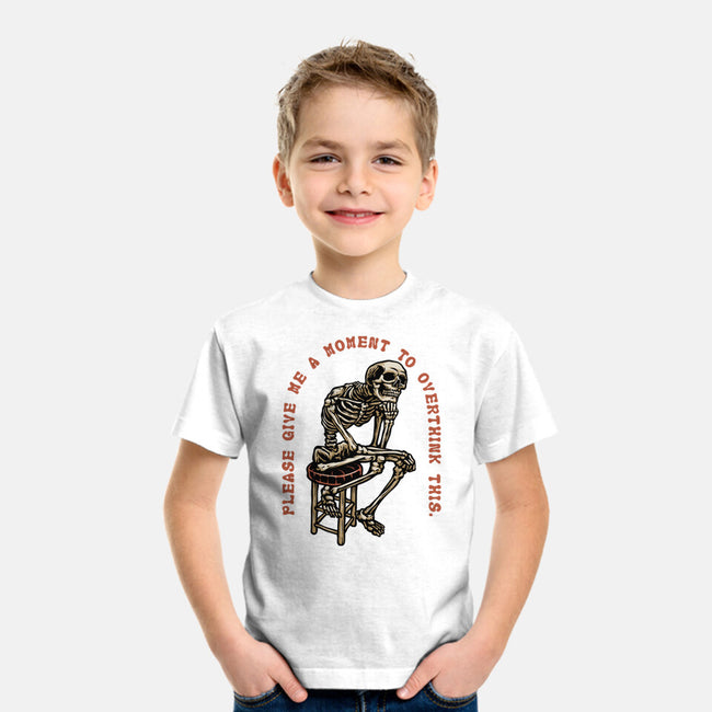 A Moment To Overthink-Youth-Basic-Tee-glitchygorilla