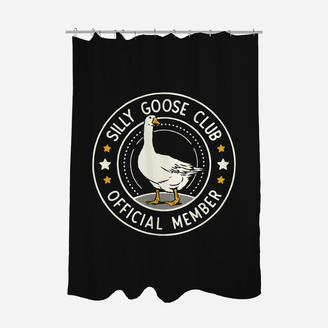 Silly Goose Club-None-Polyester-Shower Curtain-tobefonseca