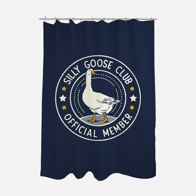 Silly Goose Club-None-Polyester-Shower Curtain-tobefonseca