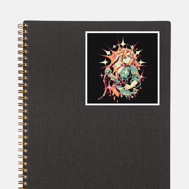 Kingdom Boy-None-Glossy-Sticker-ilustrata