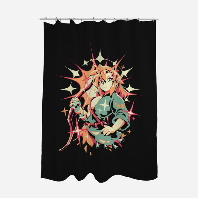 Kingdom Boy-None-Polyester-Shower Curtain-ilustrata