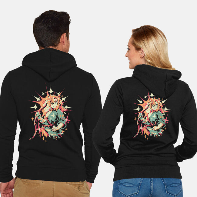 Kingdom Boy-Unisex-Zip-Up-Sweatshirt-ilustrata