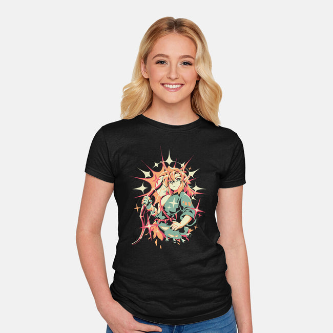 Kingdom Boy-Womens-Fitted-Tee-ilustrata