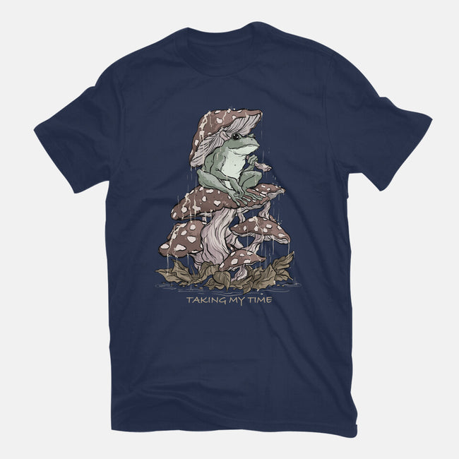 Taking My Time-Womens-Fitted-Tee-fanfabio