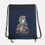Taking My Time-None-Drawstring-Bag-fanfabio