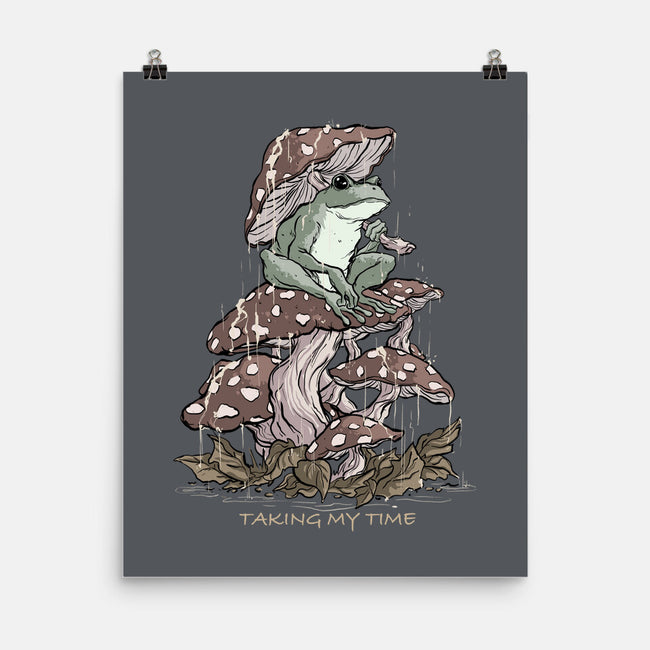 Taking My Time-None-Matte-Poster-fanfabio