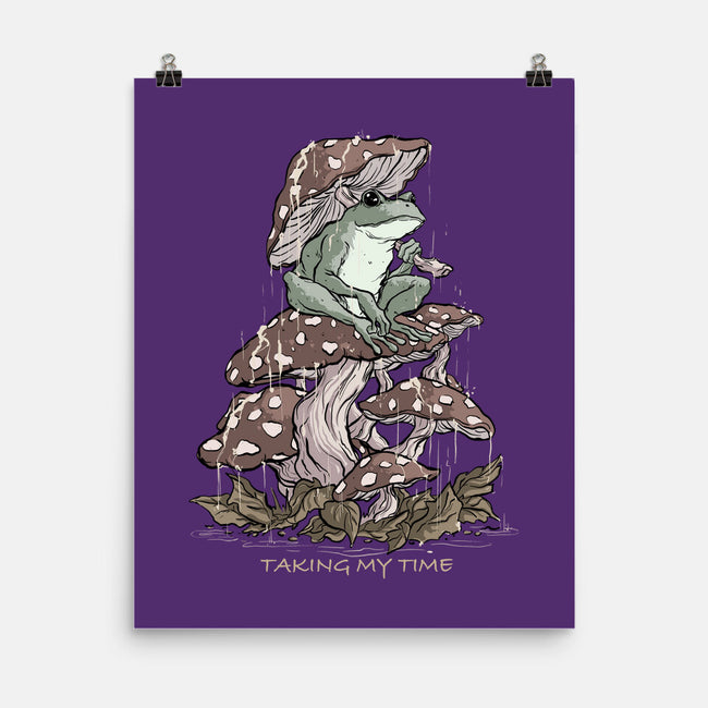 Taking My Time-None-Matte-Poster-fanfabio