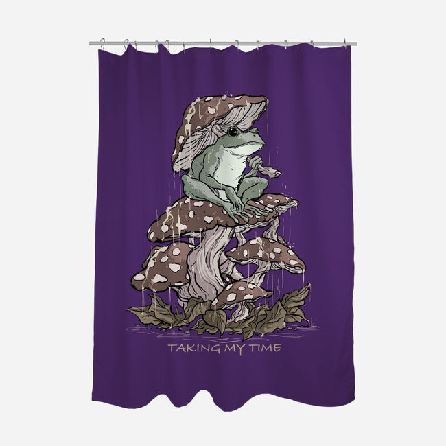 Taking My Time-None-Polyester-Shower Curtain-fanfabio
