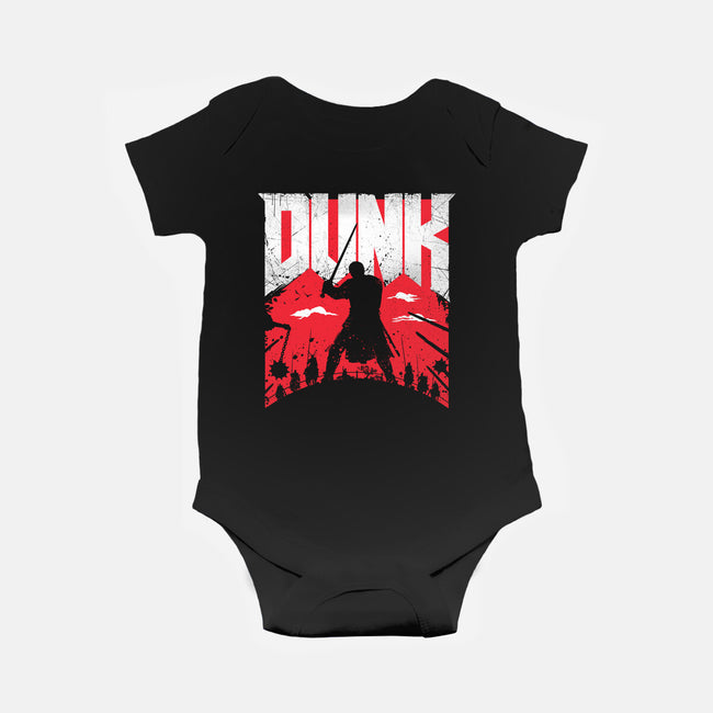Slayer Dunk-Baby-Basic-Onesie-rocketman_art