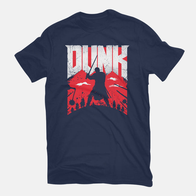 Slayer Dunk-Womens-Basic-Tee-rocketman_art