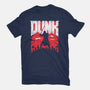 Slayer Dunk-Womens-Fitted-Tee-rocketman_art