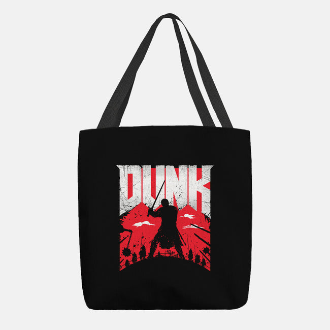 Slayer Dunk-None-Basic Tote-Bag-rocketman_art