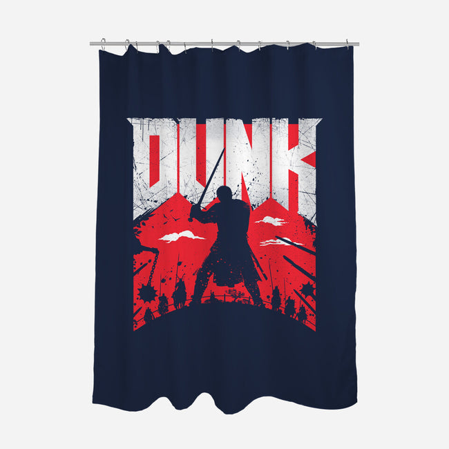 Slayer Dunk-None-Polyester-Shower Curtain-rocketman_art