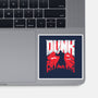 Slayer Dunk-None-Glossy-Sticker-rocketman_art