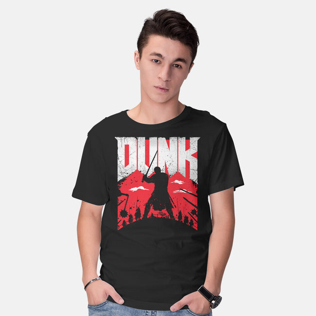 Slayer Dunk-Mens-Basic-Tee-rocketman_art