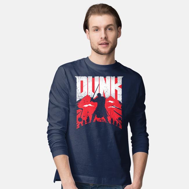 Slayer Dunk-Mens-Long Sleeved-Tee-rocketman_art