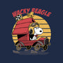 Wacky Beagle Car-None-Stretched-Canvas-Studio Mootant