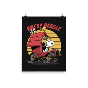 Wacky Beagle Car