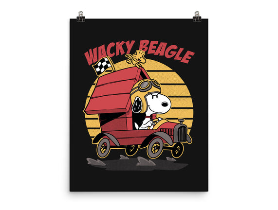 Wacky Beagle Car