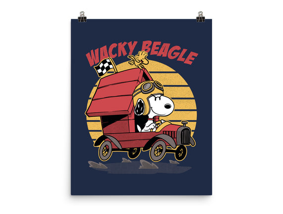 Wacky Beagle Car