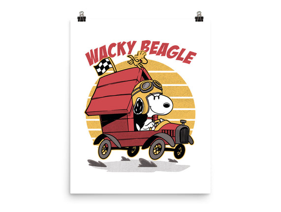 Wacky Beagle Car