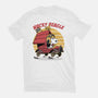 Wacky Beagle Car-Mens-Heavyweight-Tee-Studio Mootant