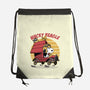 Wacky Beagle Car-None-Drawstring-Bag-Studio Mootant
