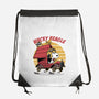 Wacky Beagle Car-None-Drawstring-Bag-Studio Mootant