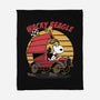 Wacky Beagle Car-None-Fleece-Blanket-Studio Mootant