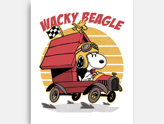 Wacky Beagle Car