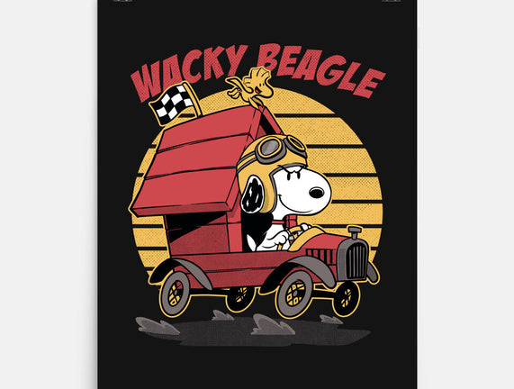 Wacky Beagle Car