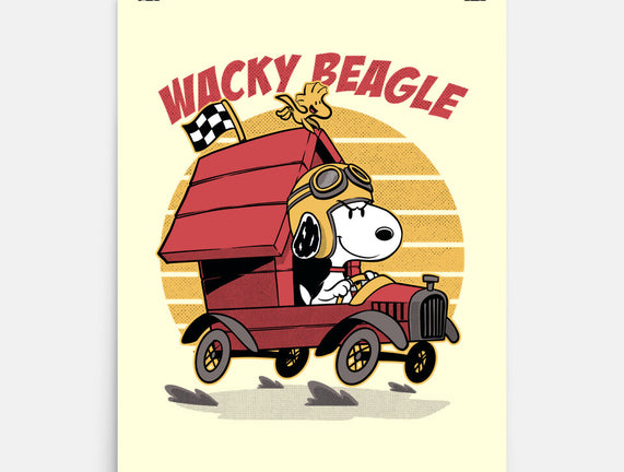 Wacky Beagle Car