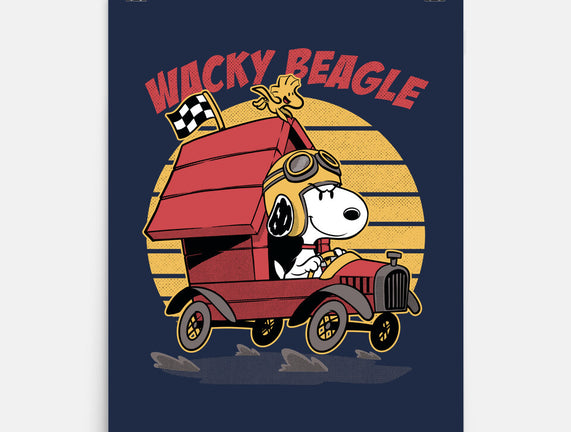 Wacky Beagle Car