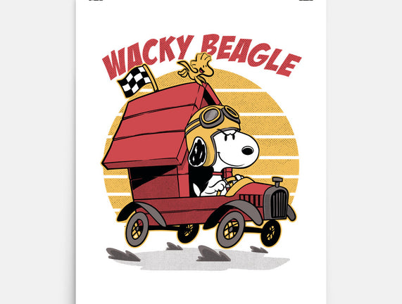 Wacky Beagle Car
