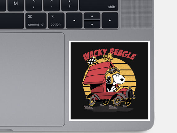 Wacky Beagle Car