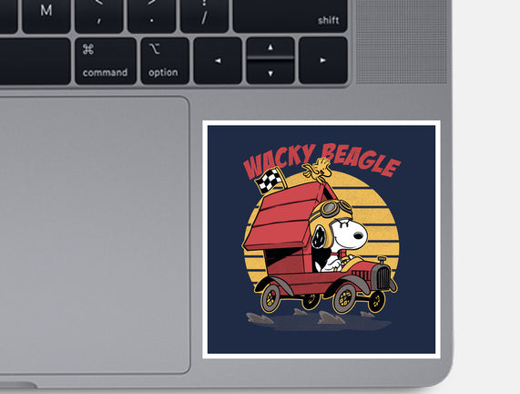 Wacky Beagle Car