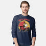 Wacky Beagle Car-Mens-Long Sleeved-Tee-Studio Mootant