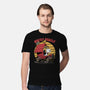 Wacky Beagle Car-Mens-Premium-Tee-Studio Mootant