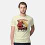 Wacky Beagle Car-Mens-Premium-Tee-Studio Mootant