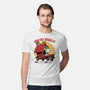 Wacky Beagle Car-Mens-Premium-Tee-Studio Mootant